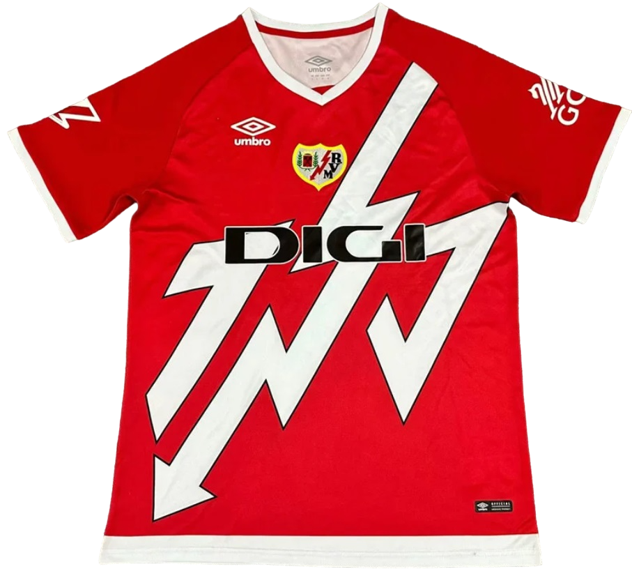 Camisa II Rayo Vallecano 2024 2025 Umbro oficial 